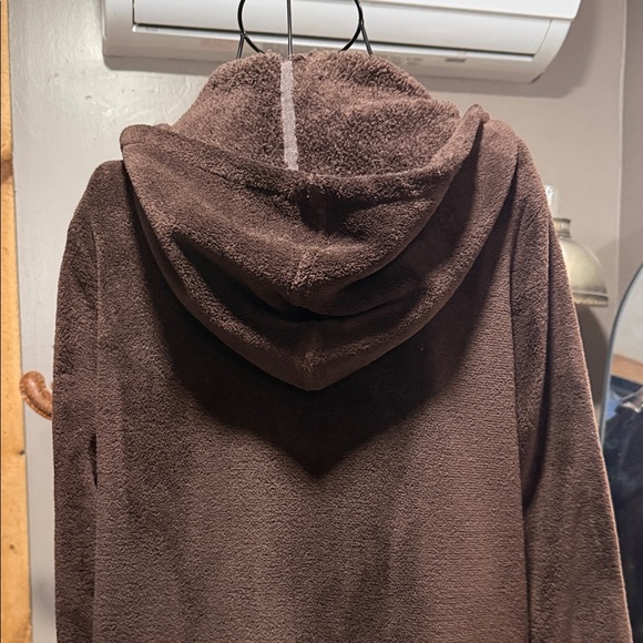 Charter Club Brown Hooded Robe Set - Picture 4 of 5